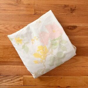 Vintage Full Size Fitted sheet pastels Wamsutta Ultracale